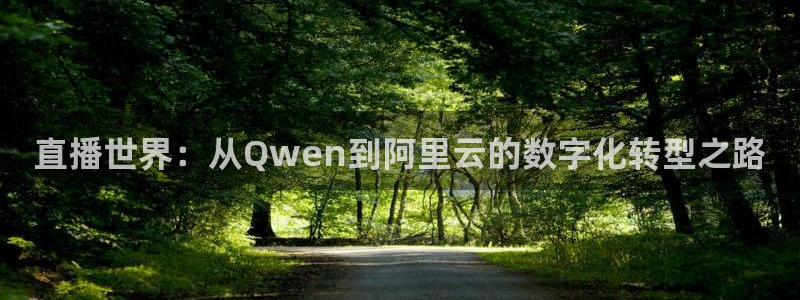 24直播网体育直播高清：直播世界：从Qwen到阿里云的数字化转型之路